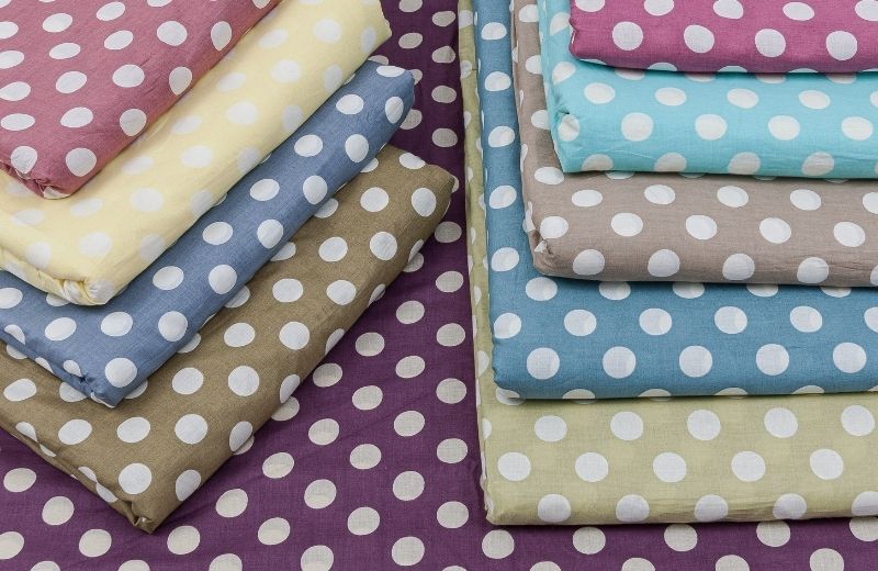 Polka fabric for Classy and Chic Shirt Dress