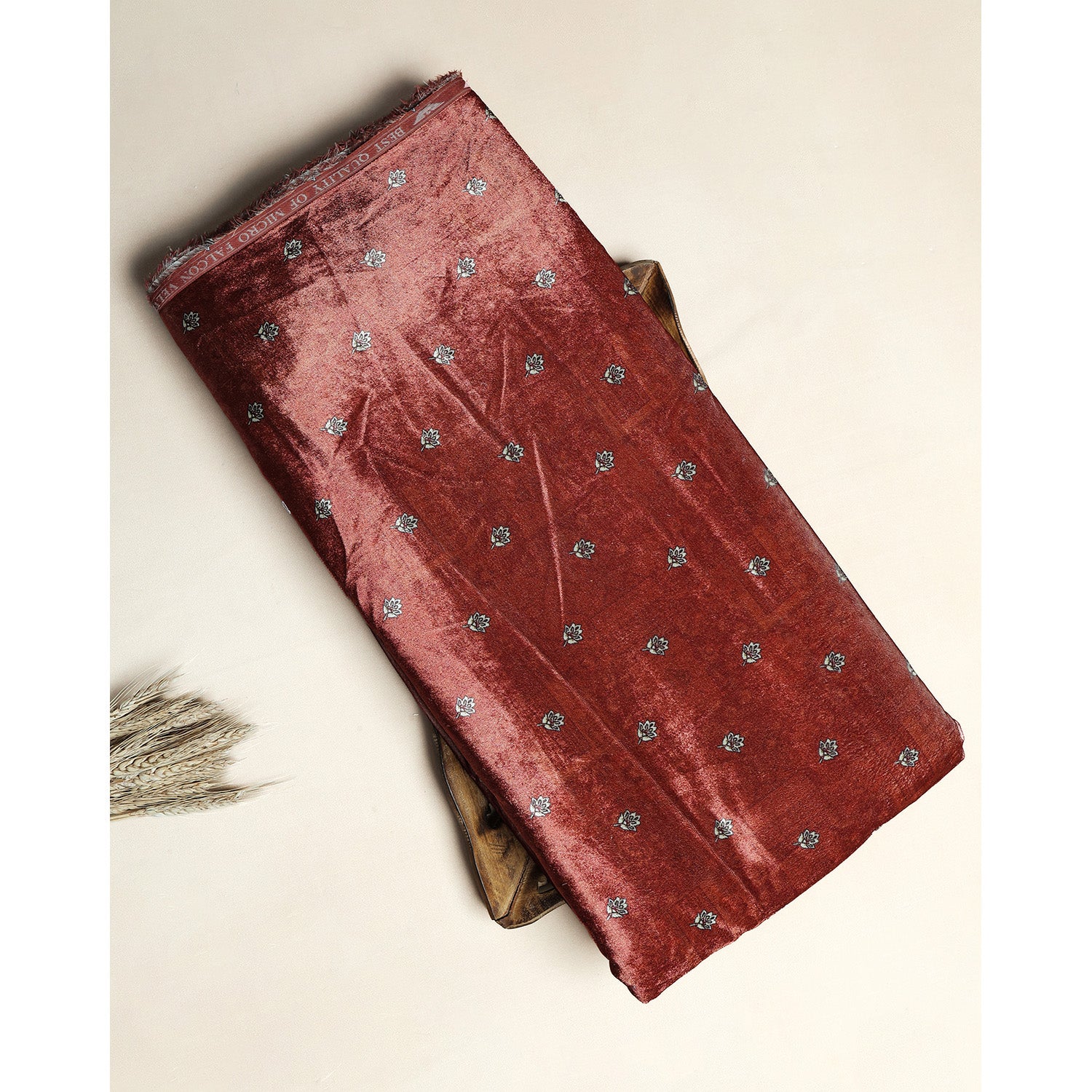 MEHFIL-E-RANG - VELVET DIGITAL PRINTED FABRIC