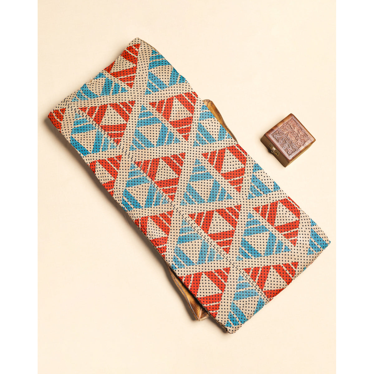 COTTON AJRAKH PRINTED FABRIC