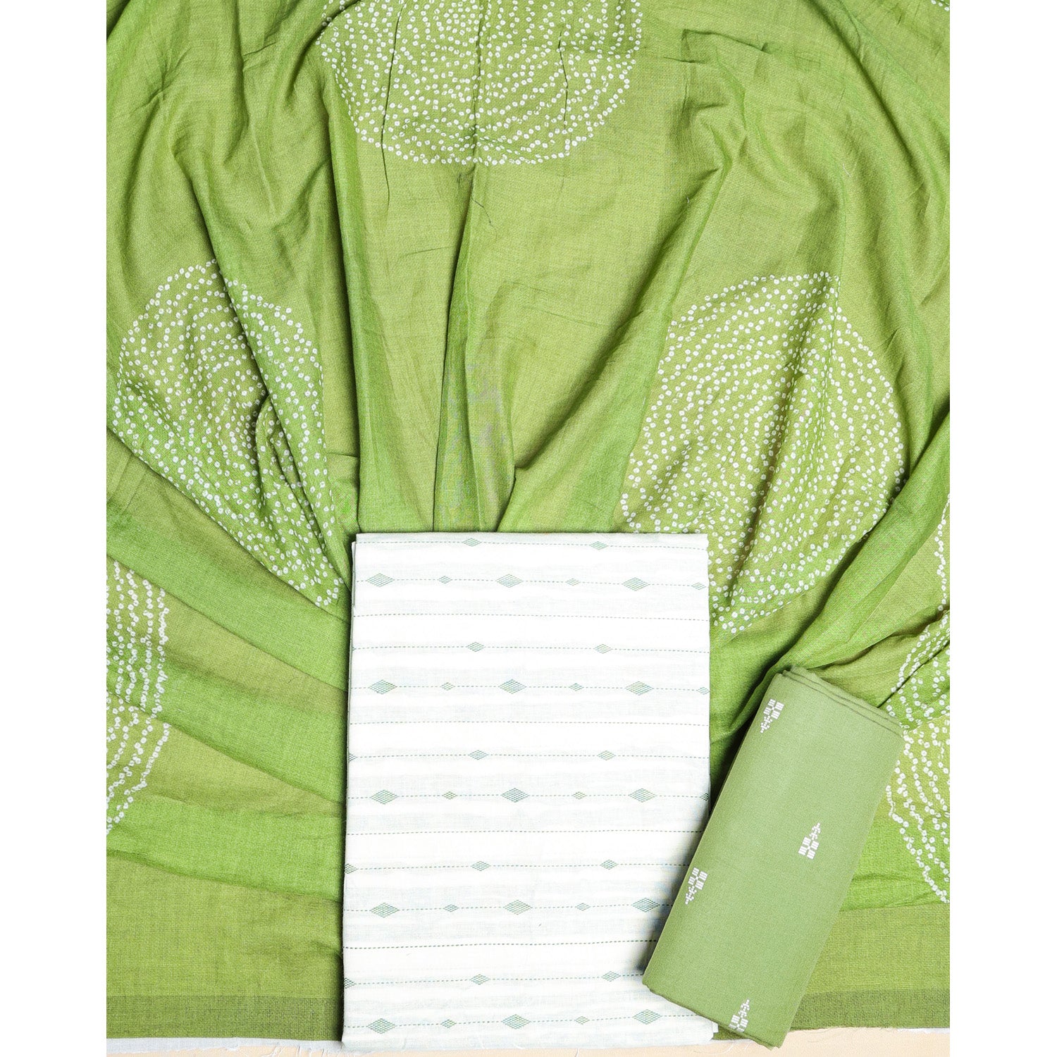 PURE COTTON HANDLOOM SUIT SET