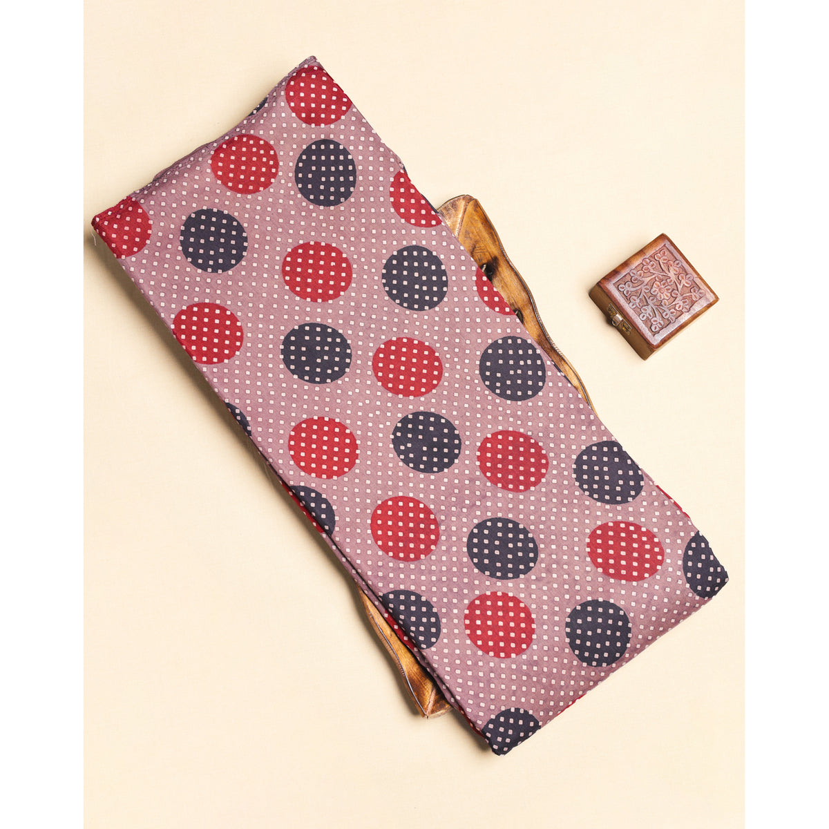 COTTON AJRAKH PRINTED FABRIC