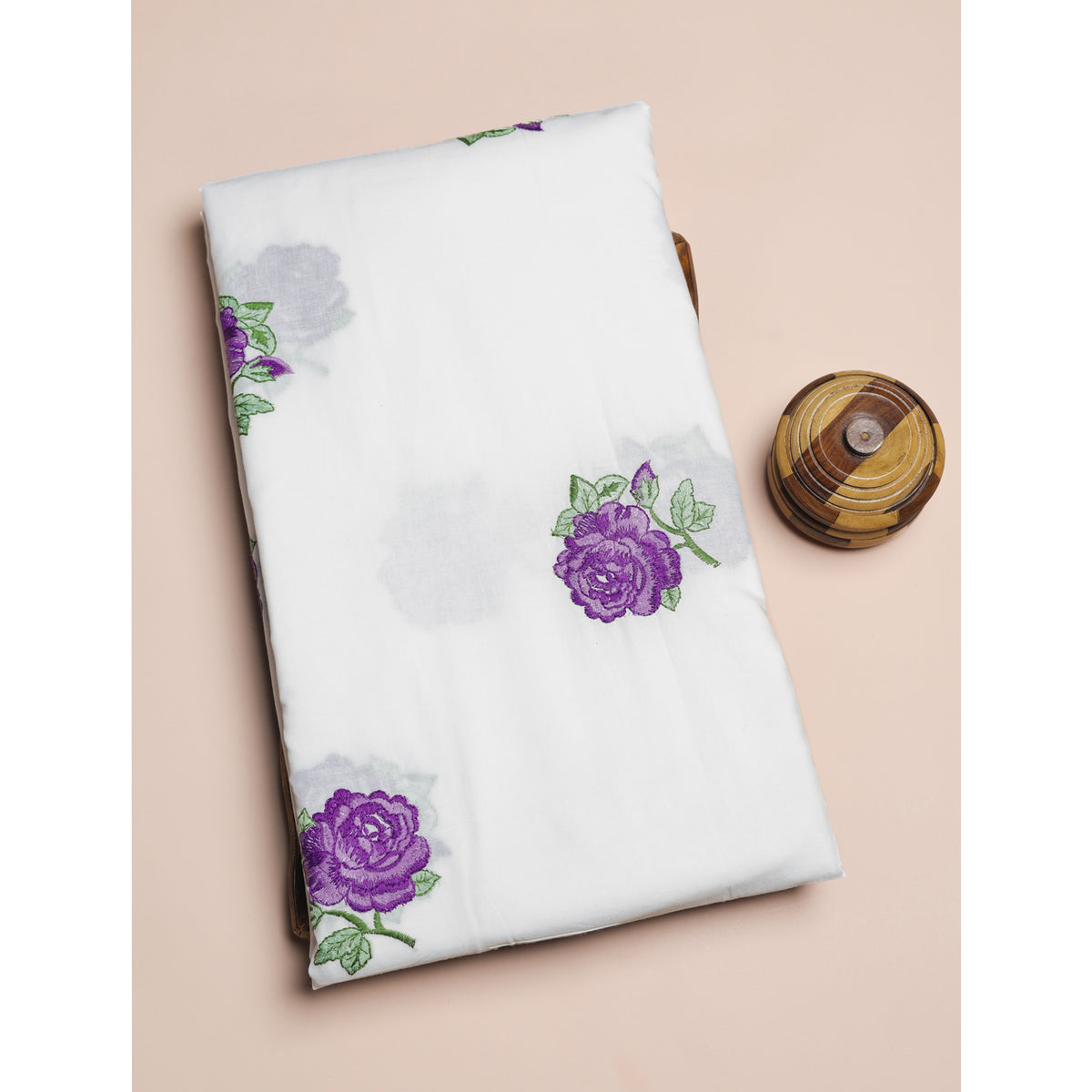 COTTON EMBROIDERED FABRIC