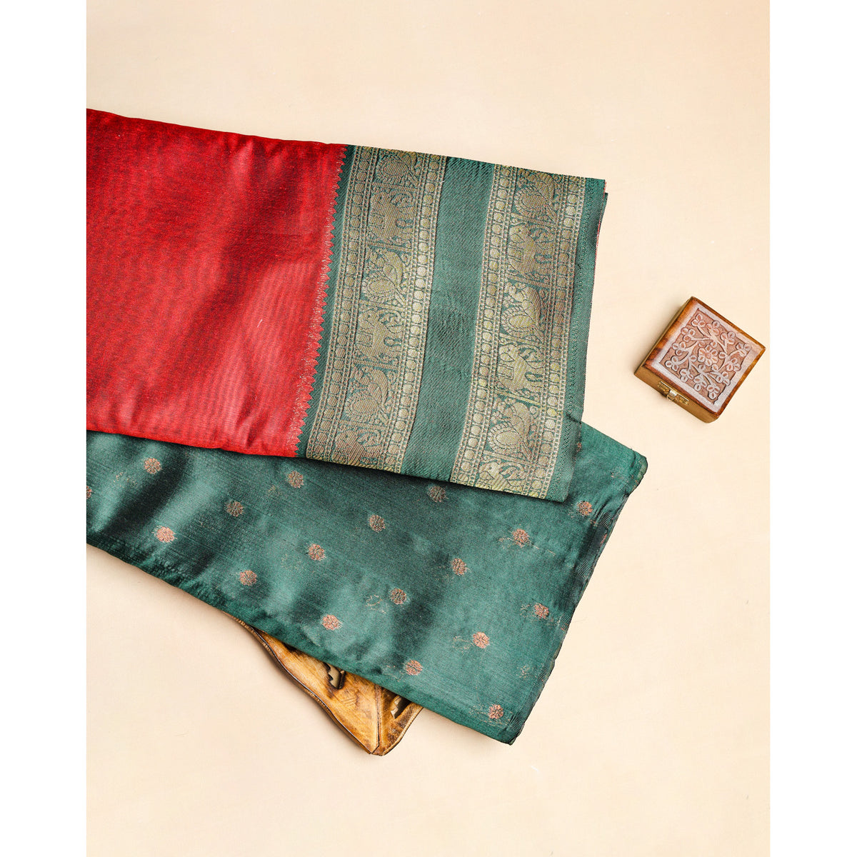 SEMI SILK ZARI WOVEN FABRICS