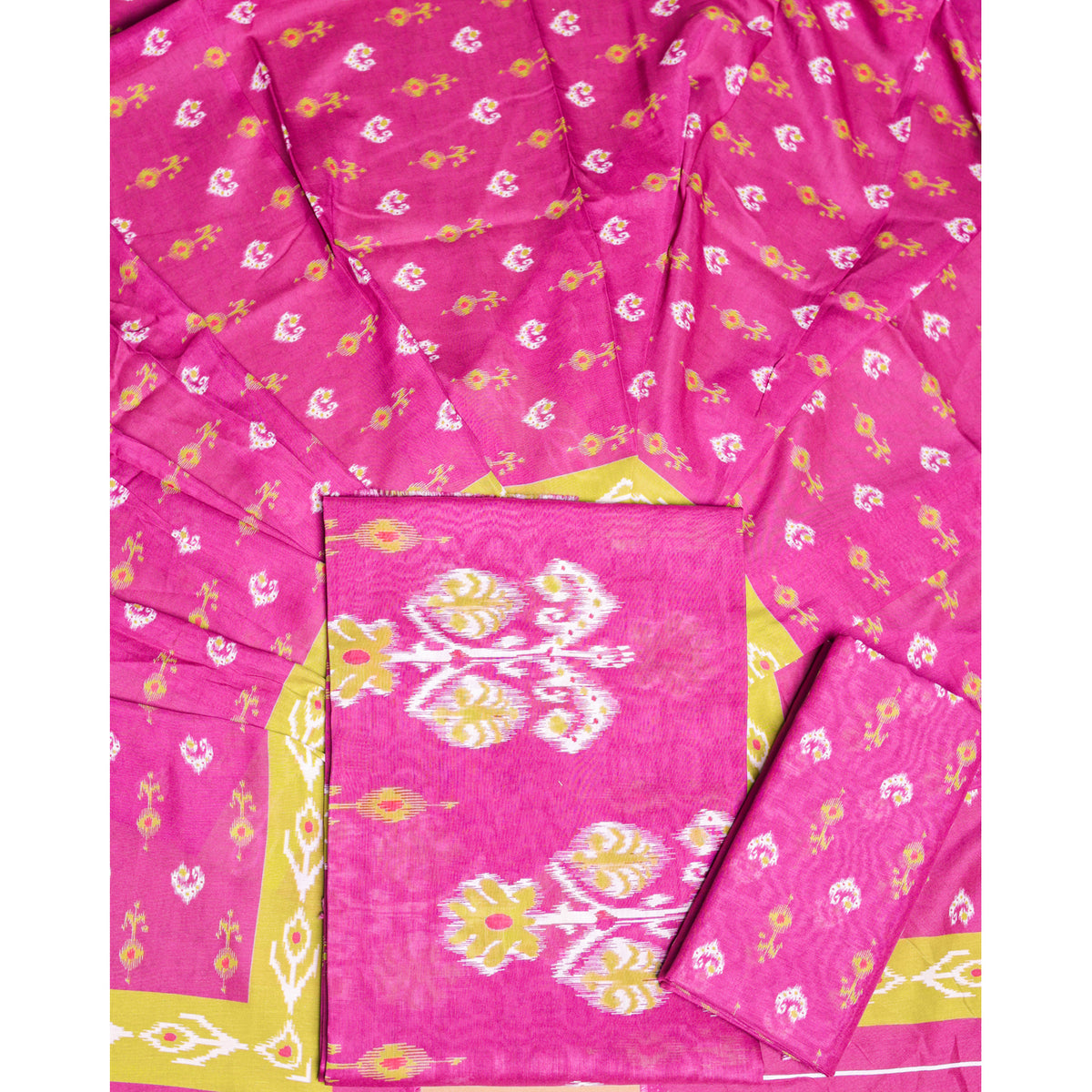 COTTON SILK SUIT SET