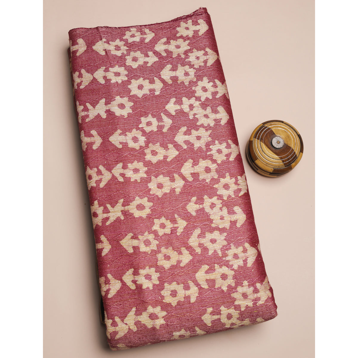 SEMI SILK PRINTED FABRIC