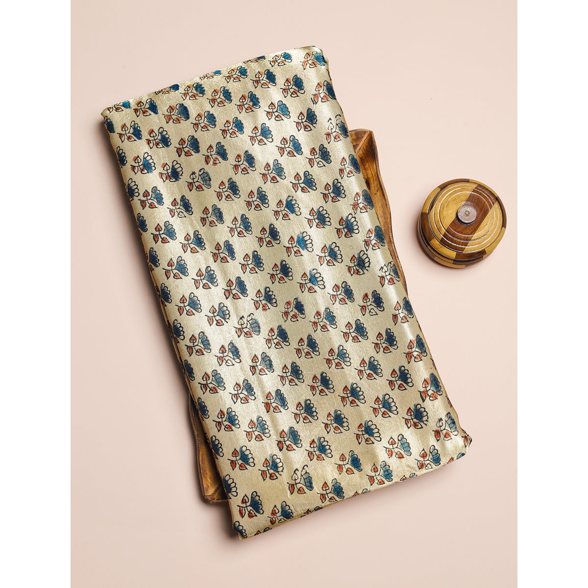 MASHRU GAJJI SILK AJRAKH FABRIC