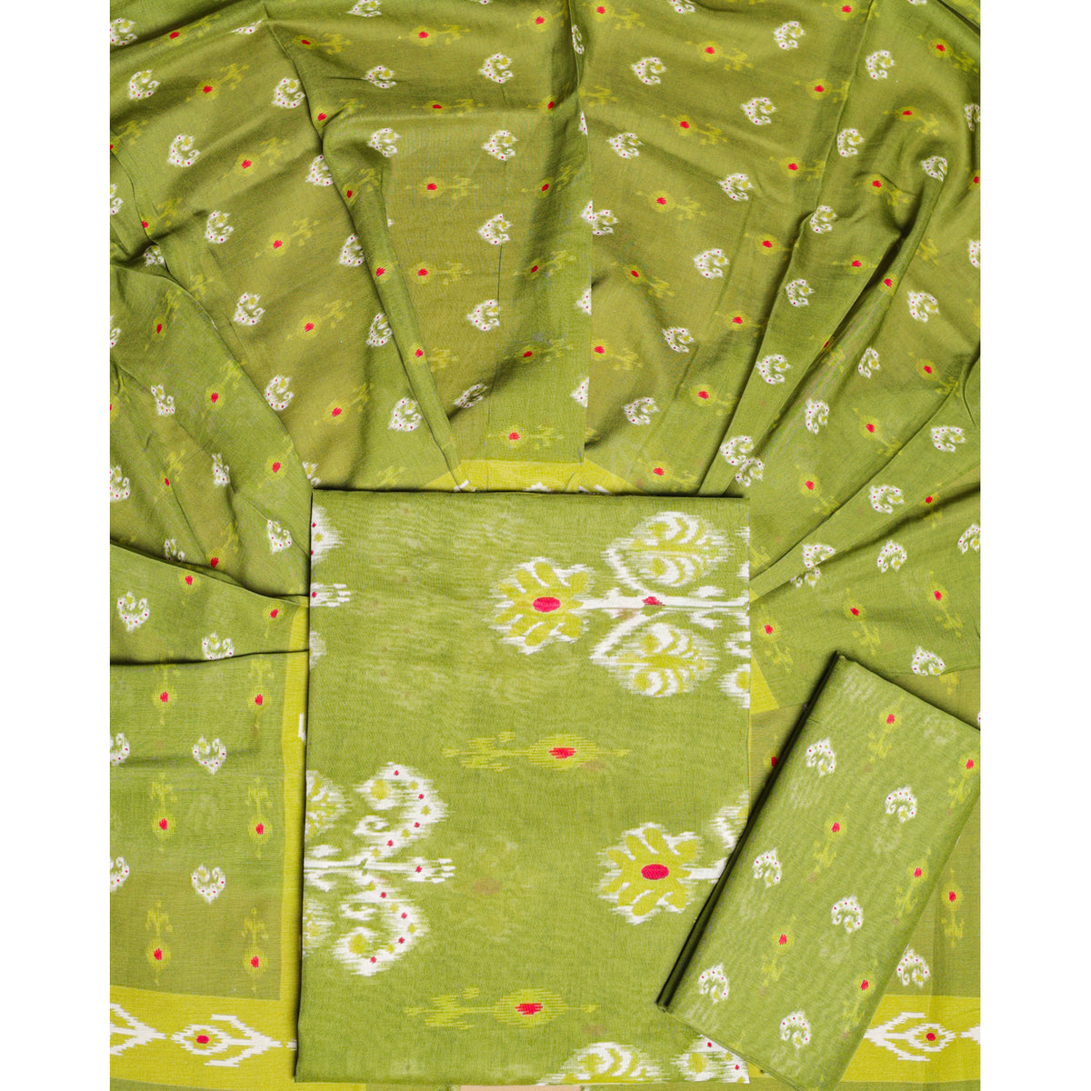 COTTON SILK SUIT SET