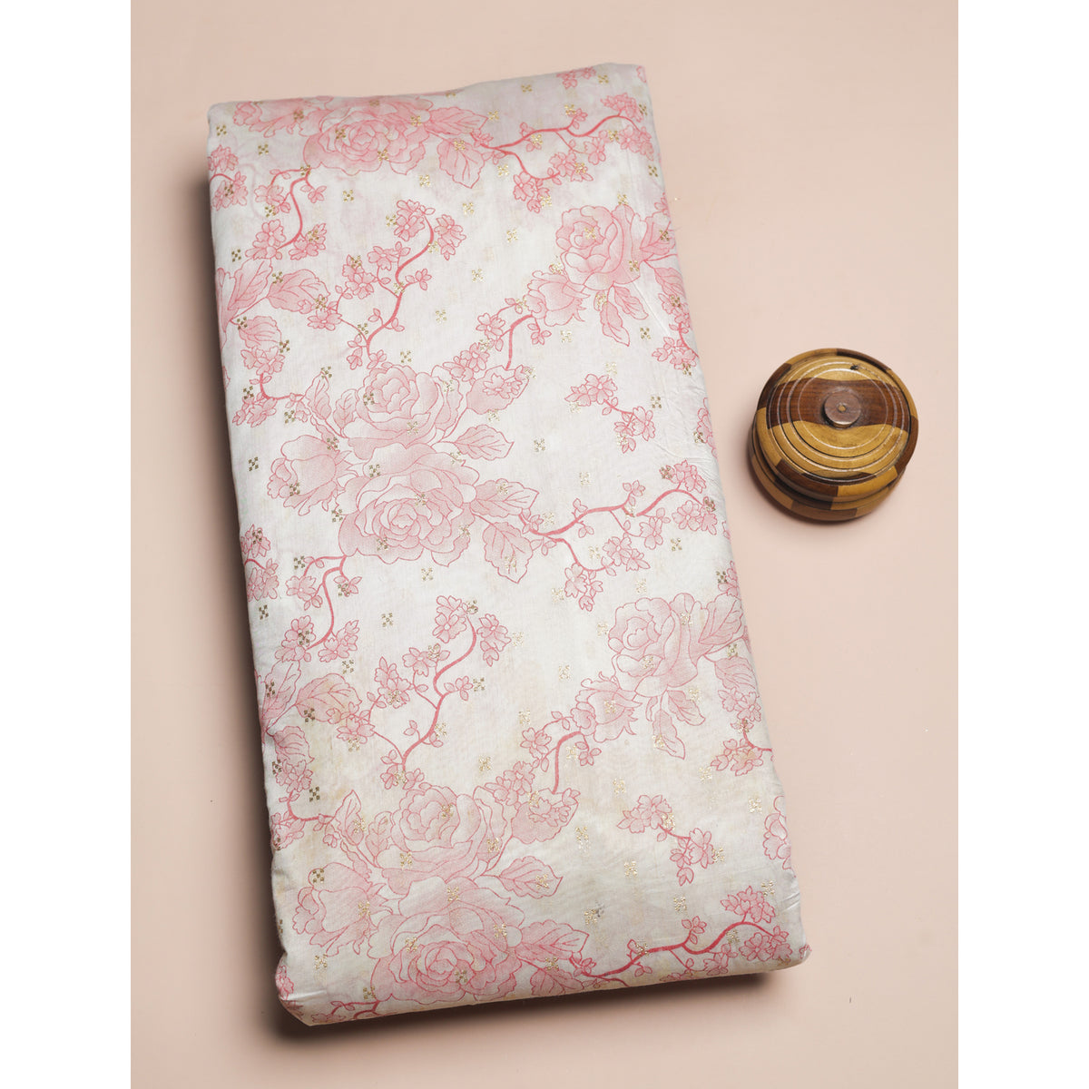 SEMI SILK PRINTED FABRIC