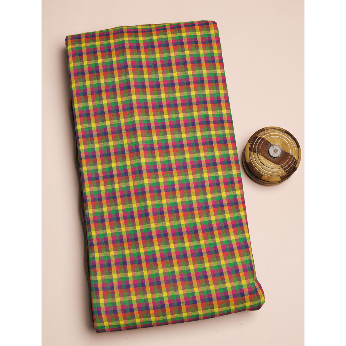 COTTON MADRAS CHECKS FABRIC