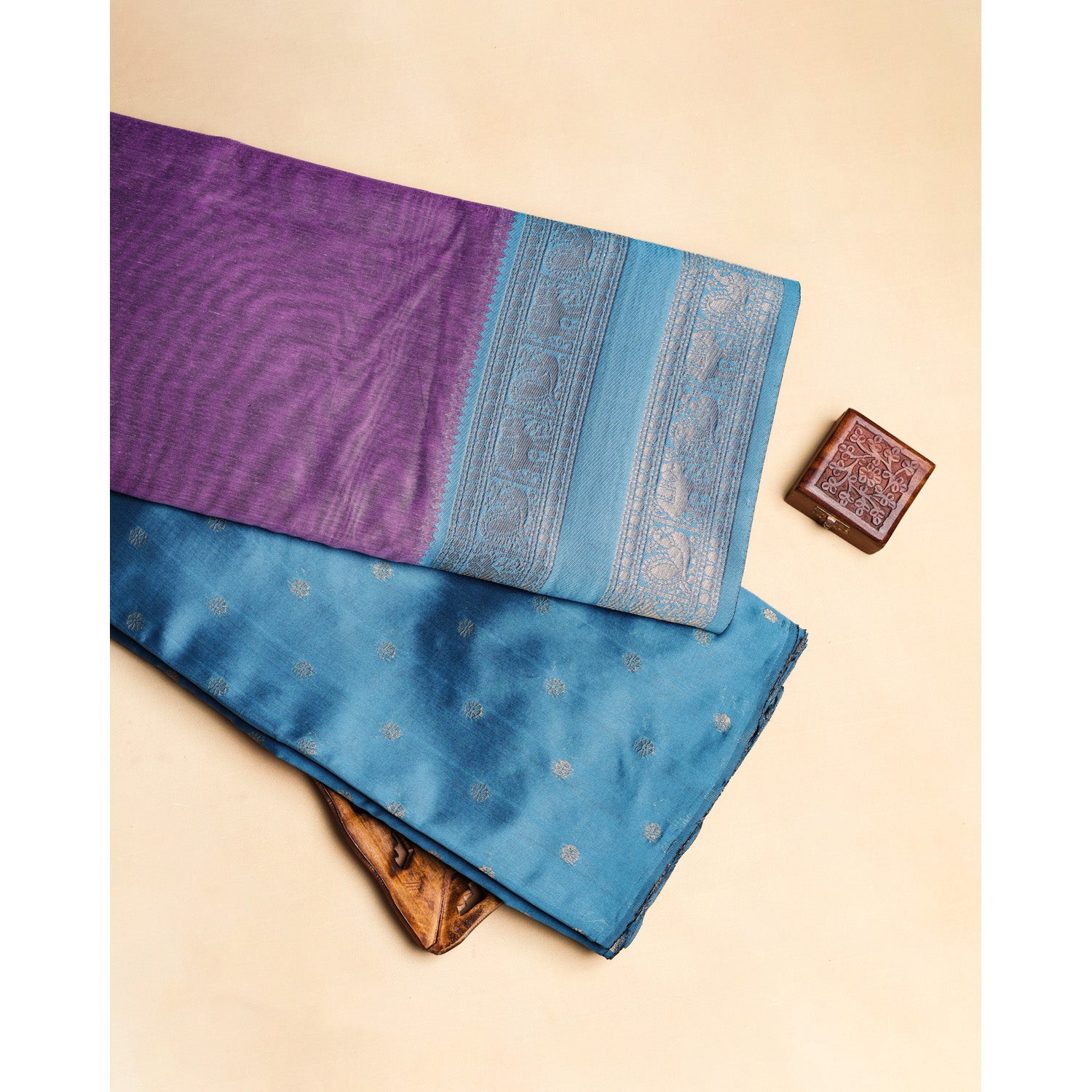 SEMI SILK ZARI WOVEN FABRICS