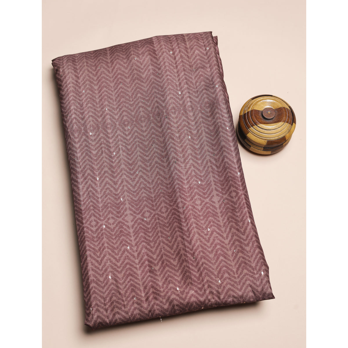 SEMI TUSSAR PRINTED FABRIC