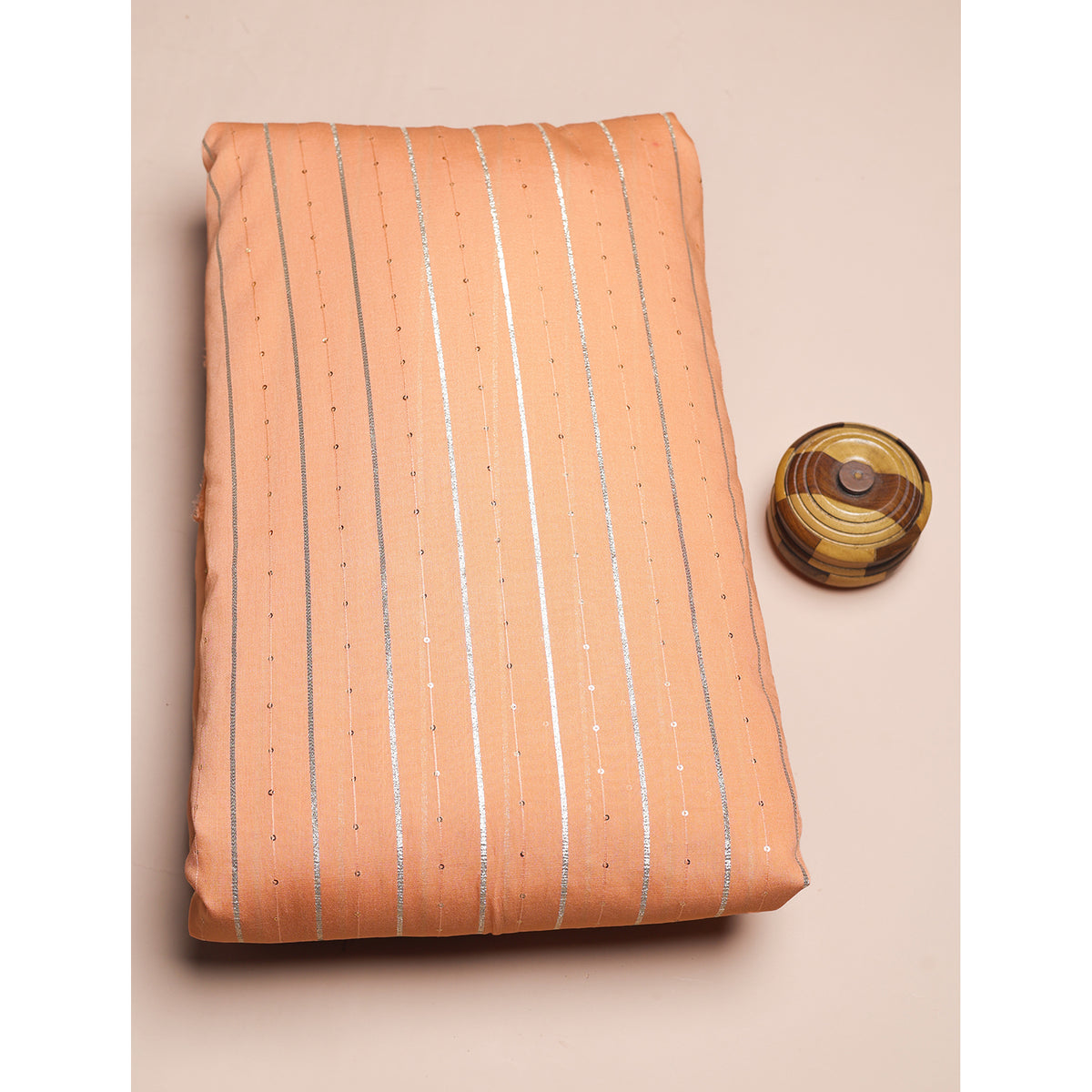 SEMI SILK STRIPED FABRIC