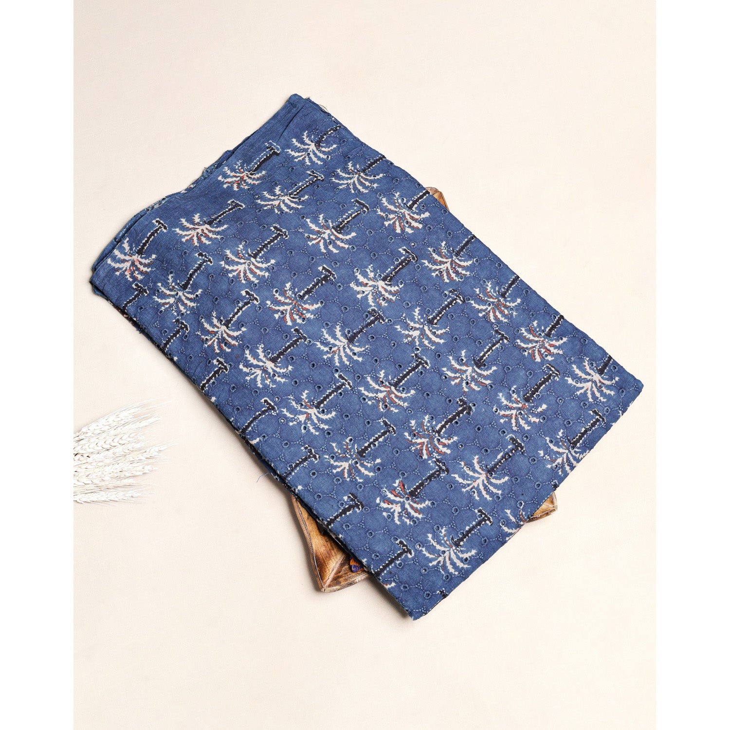 PURE AJRAKH COTTON HAKOBA FABRIC