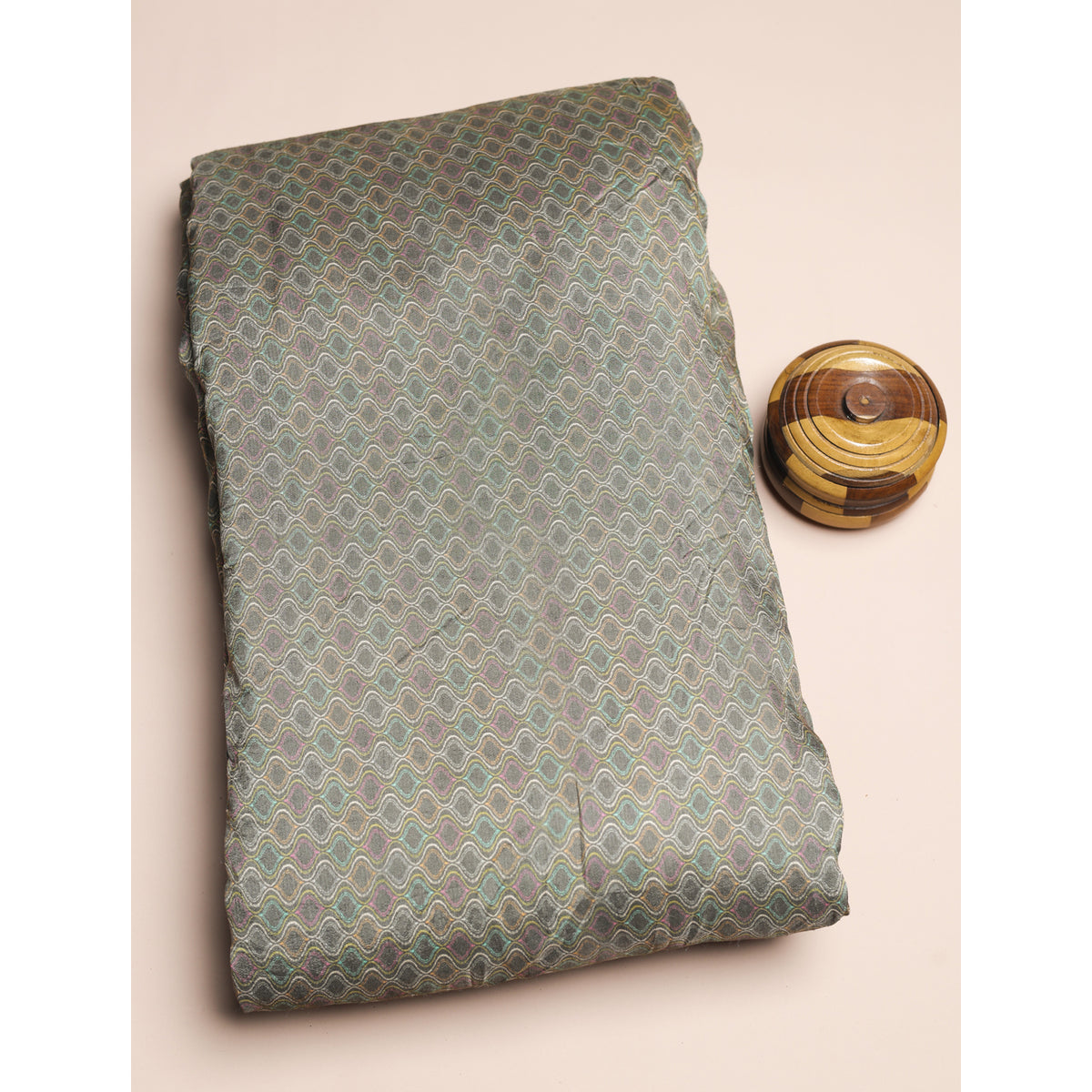 SEMI SILK PRINTED FABRIC