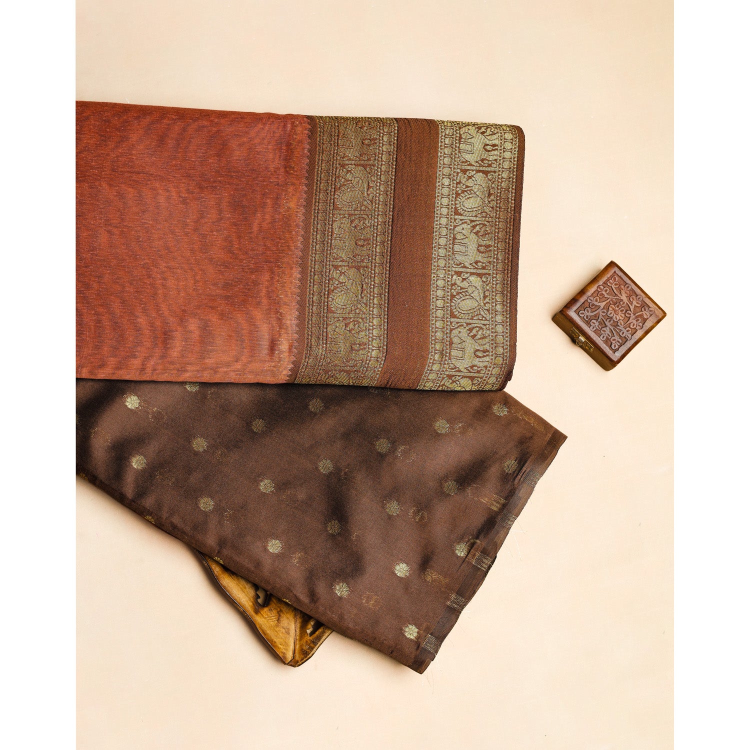 SEMI SILK ZARI WOVEN FABRICS