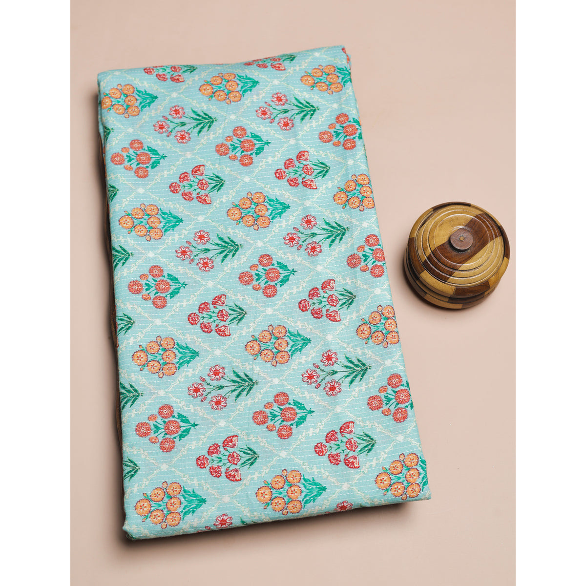 COTTON KANTHA PRINTED FABRIC
