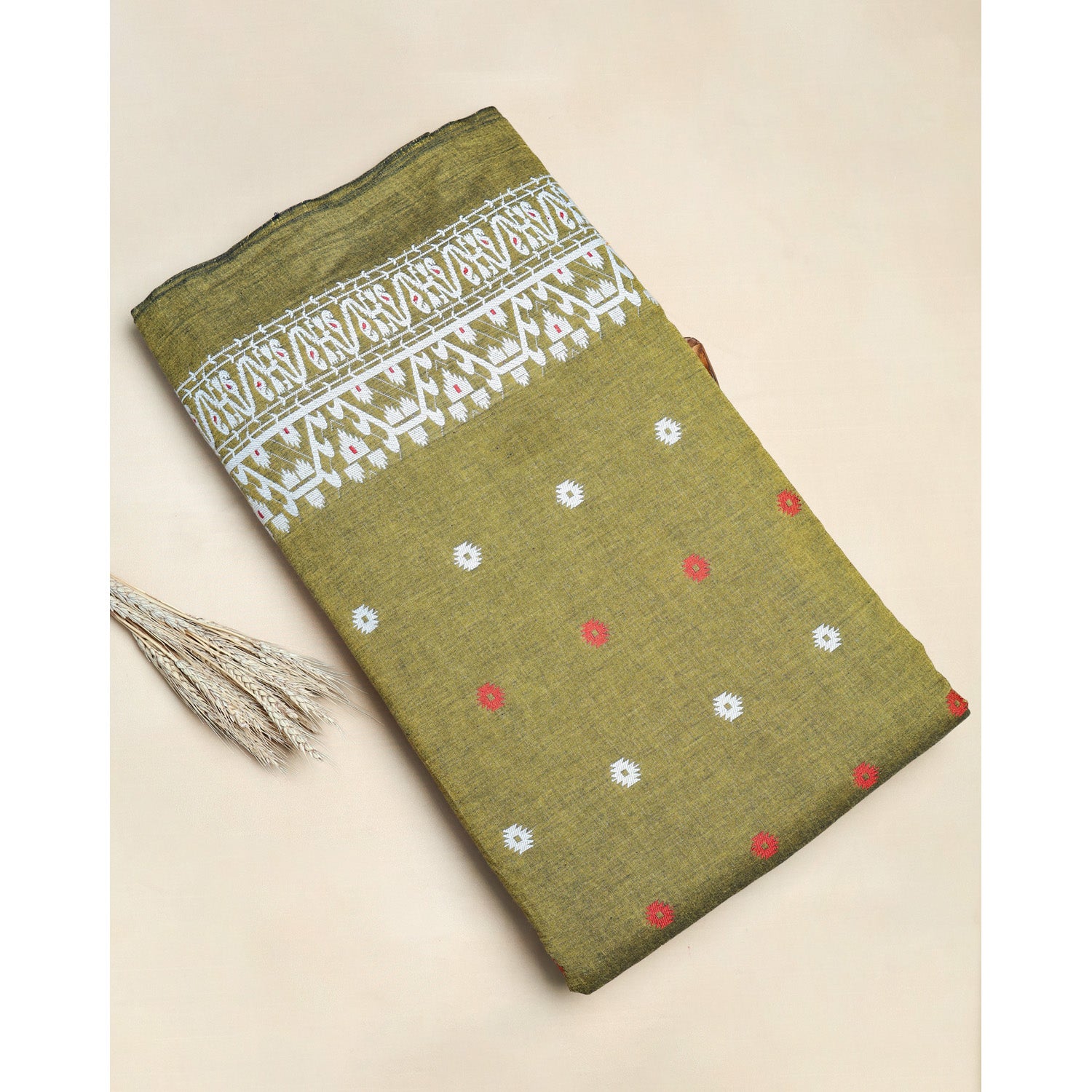 PURE COTTON HANDLOOM JAMDHANI FABRIC