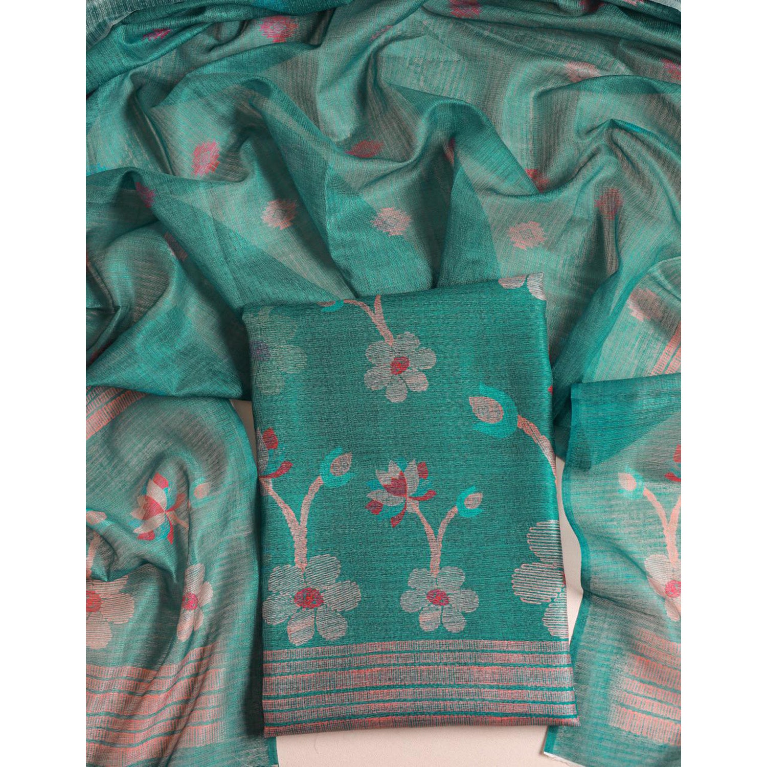 CHANDERI 2 PIECE SET