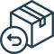 Easy returns icon