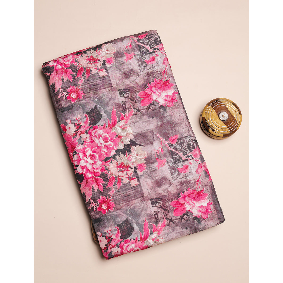 PURE COTTON SILK PRINTED FABRIC
