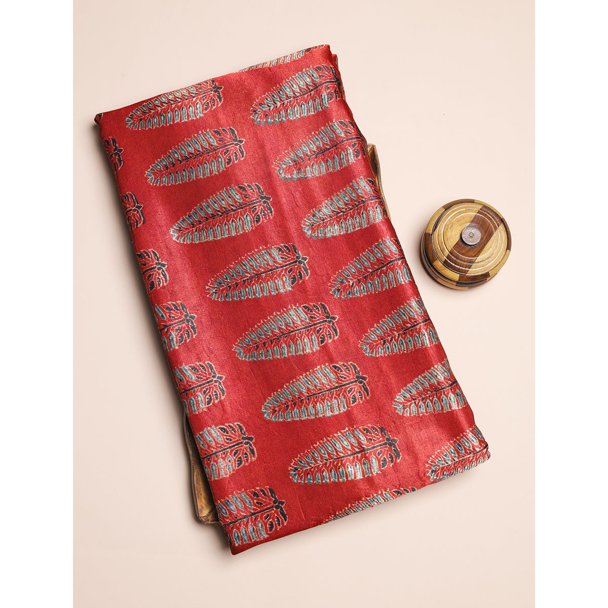 MASHRU GAJJI SILK AJRAKH FABRIC