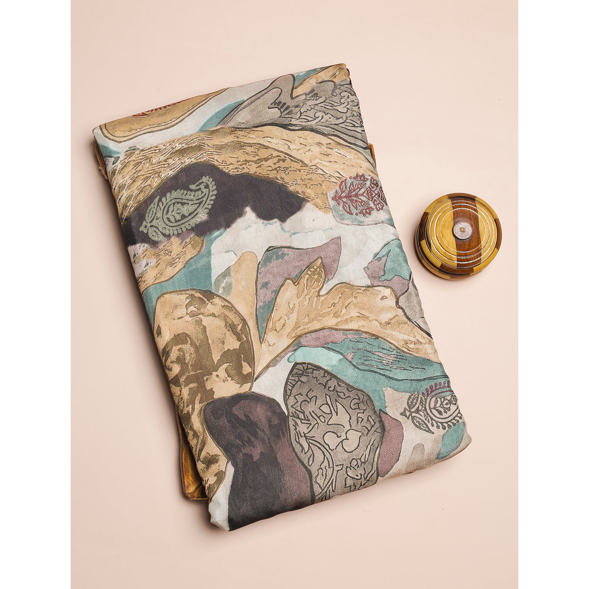 PURE COTTON SILK PRINTED FABRIC