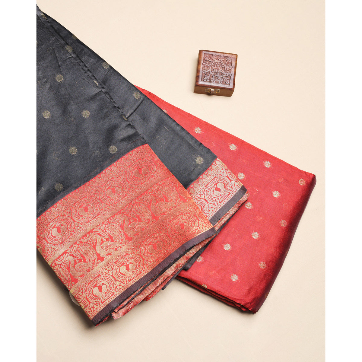 SEMI SILK ZARI WOVEN FABRICS