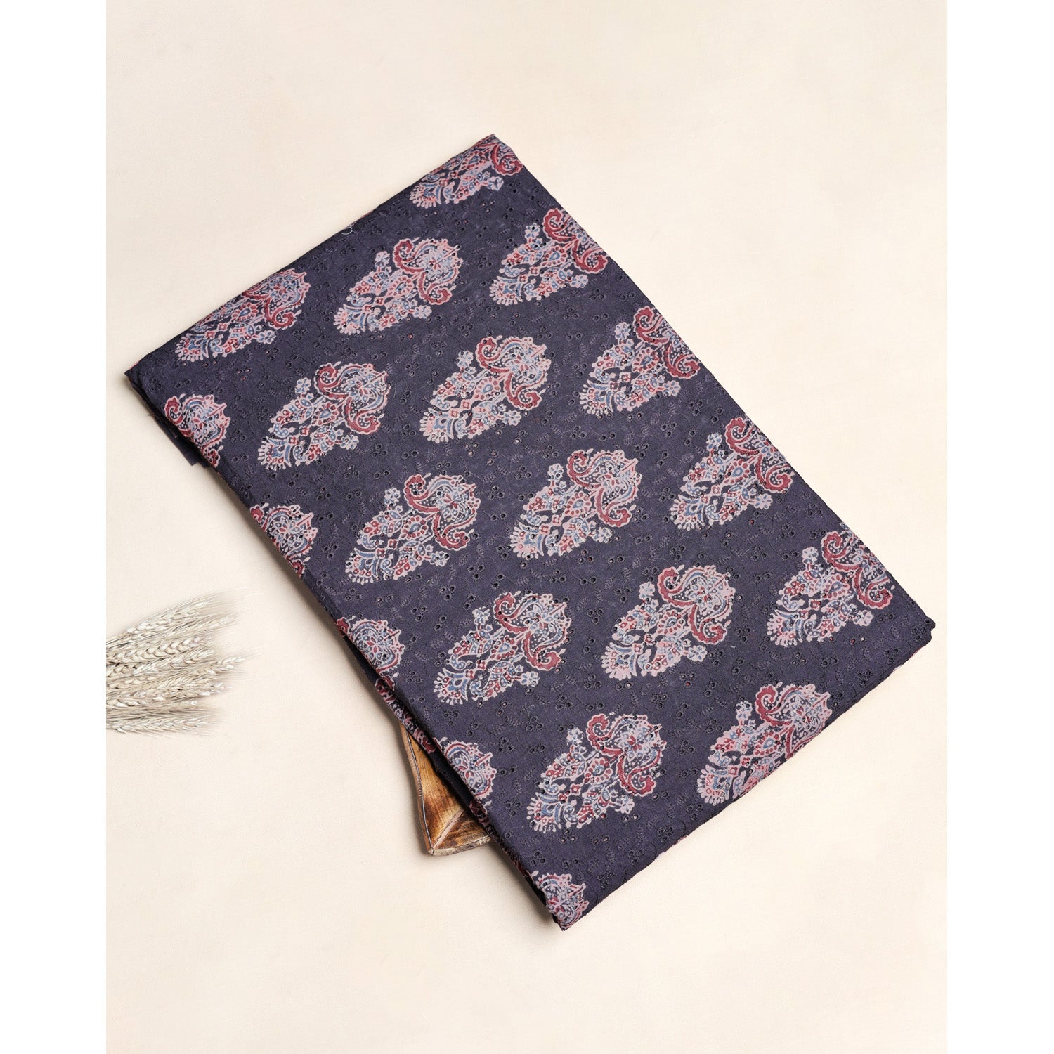 PURE AJRAKH COTTON HAKOBA FABRIC