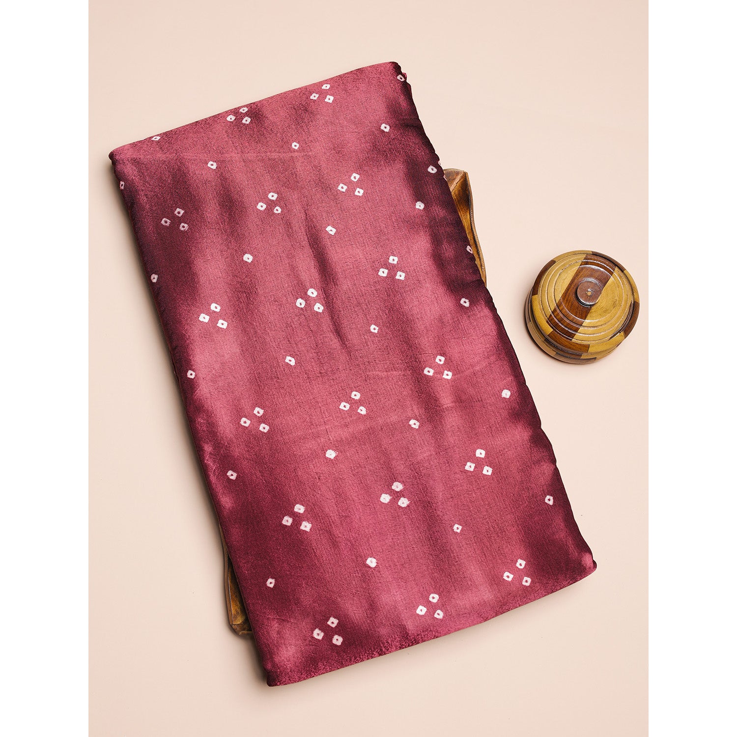 PURE MASHRU GAJJI SILK PRINTED FABRIC