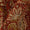 Cotton Brick Red Colour Paisley Jaal Block Print Natural Kalamkari Fabric Online 2074EF2