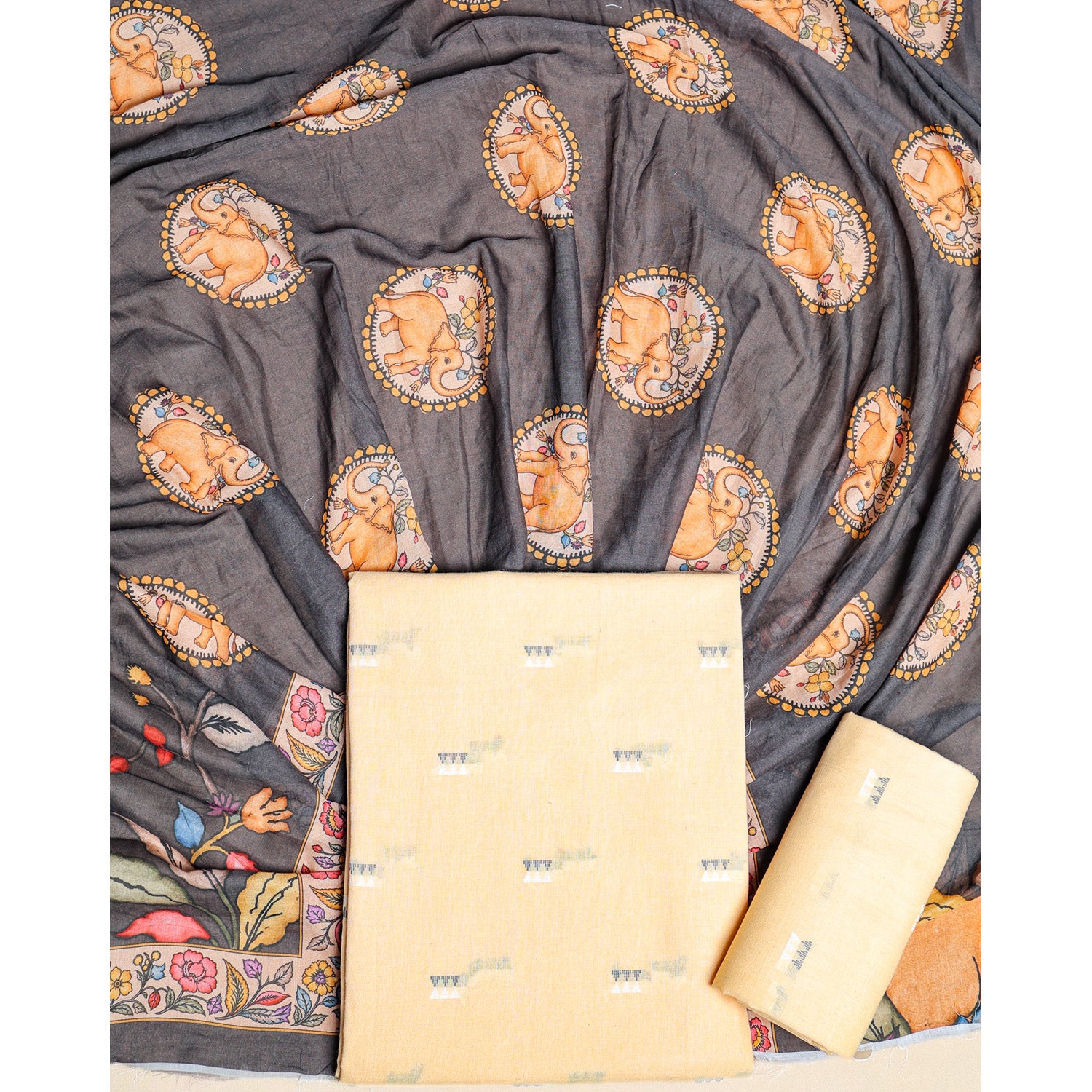 PURE COTTON HANDLOOM SUIT SET