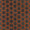Buy Cotton Tangerine Orange Colour Mughal Butta Print Kalamkari Fabric Online 2186CY3