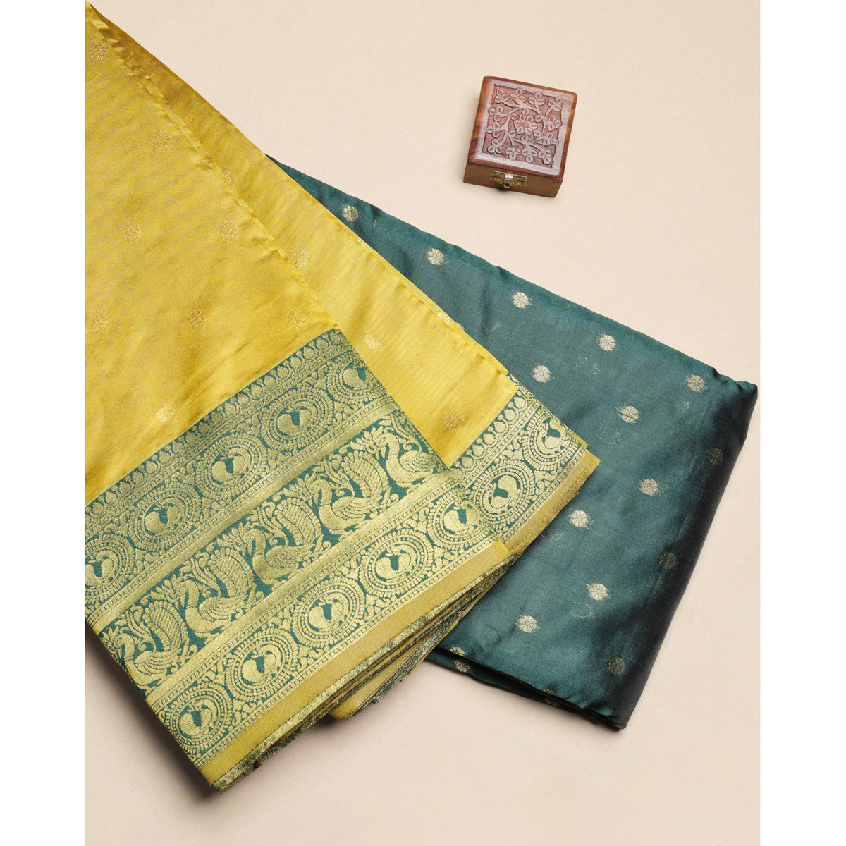 SEMI SILK ZARI WOVEN FABRICS