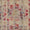 Organza Cream Colour Digital Floral Jaal Print Fabric Online 2223GD