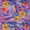 Satin Silk Feel Purple Colour Floral Print 58 Inches Width Fabric