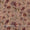 Silver Chiffon Butterscotch Colour Digital Floral Print Poly Fabric