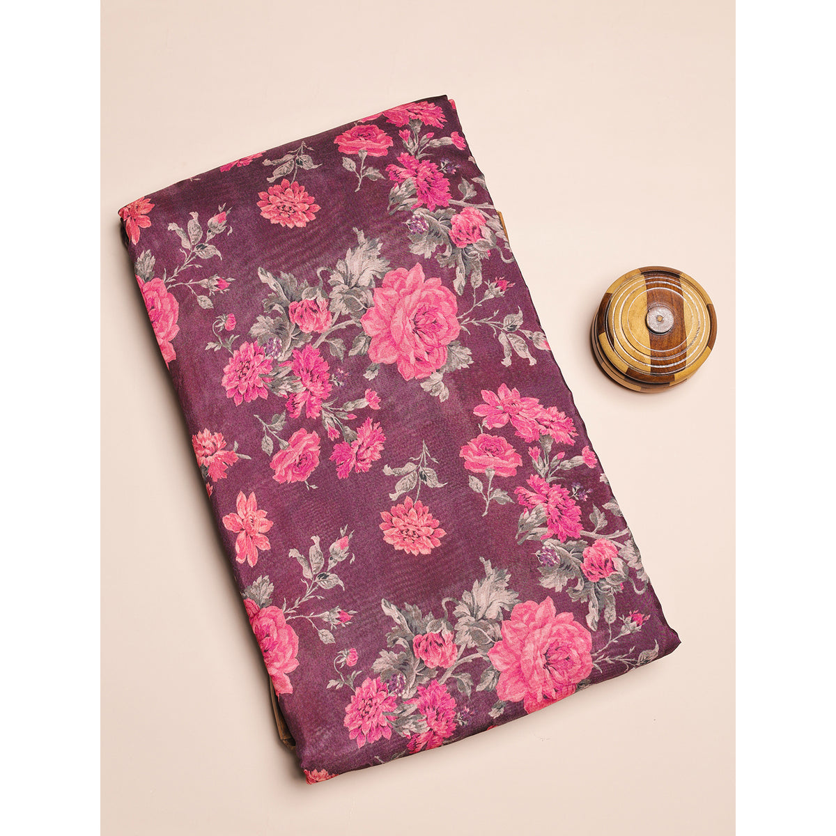 PURE COTTON SILK PRINTED FABRIC