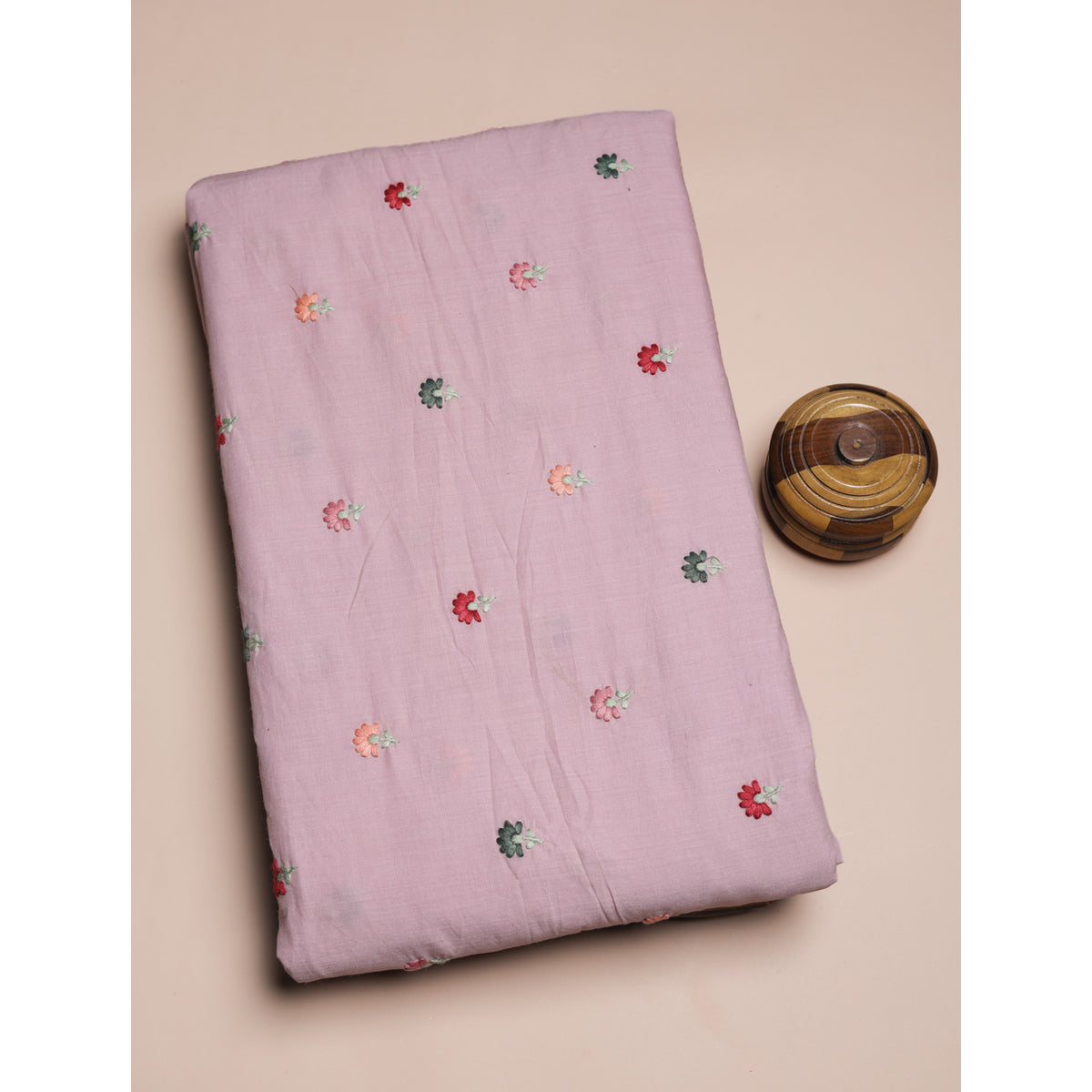 COTTON EMBROIDERED FABRIC