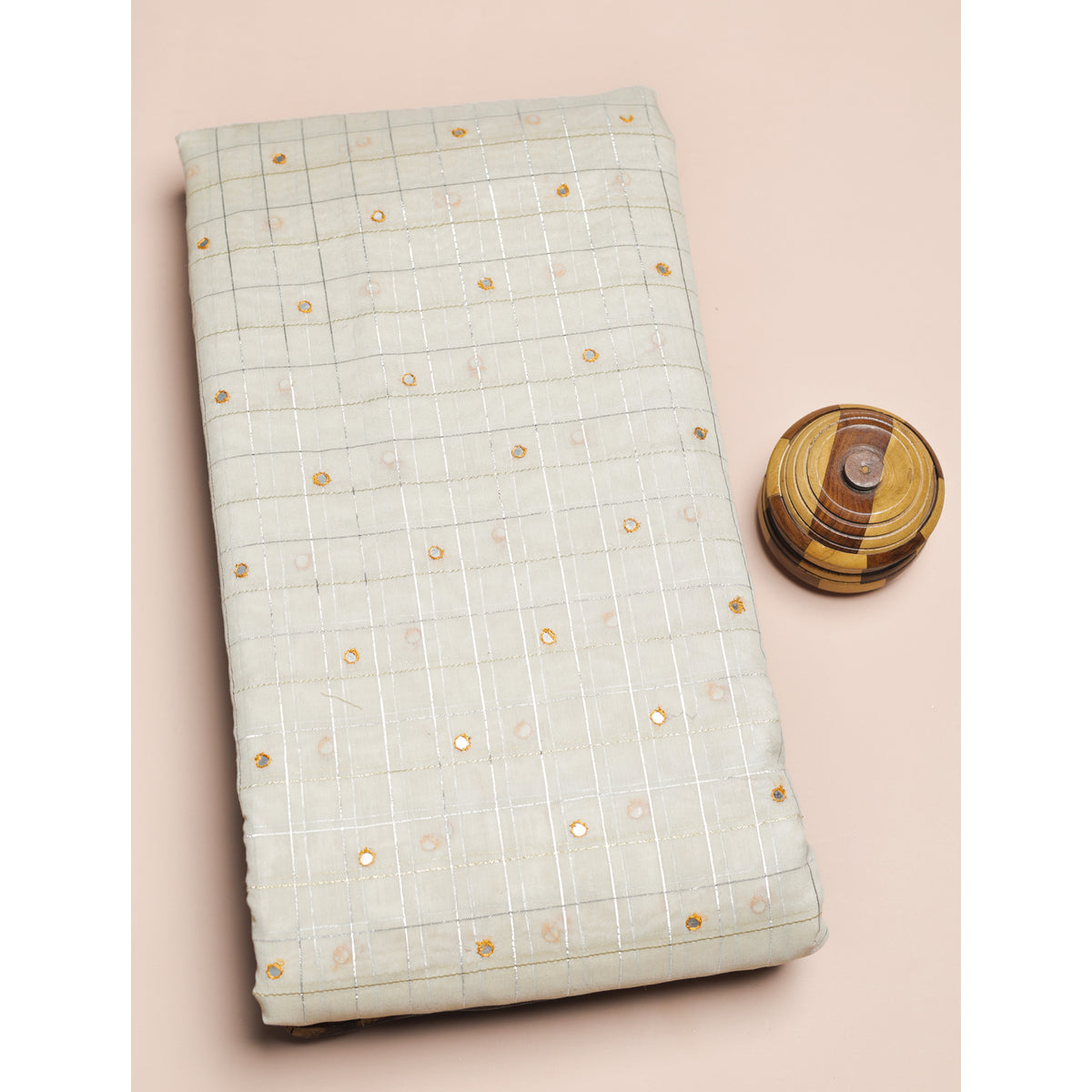 TISSUE MIRRORWORK FABRIC