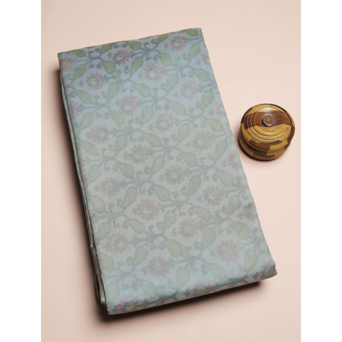 SEMI SILK PRINTED FABRIC