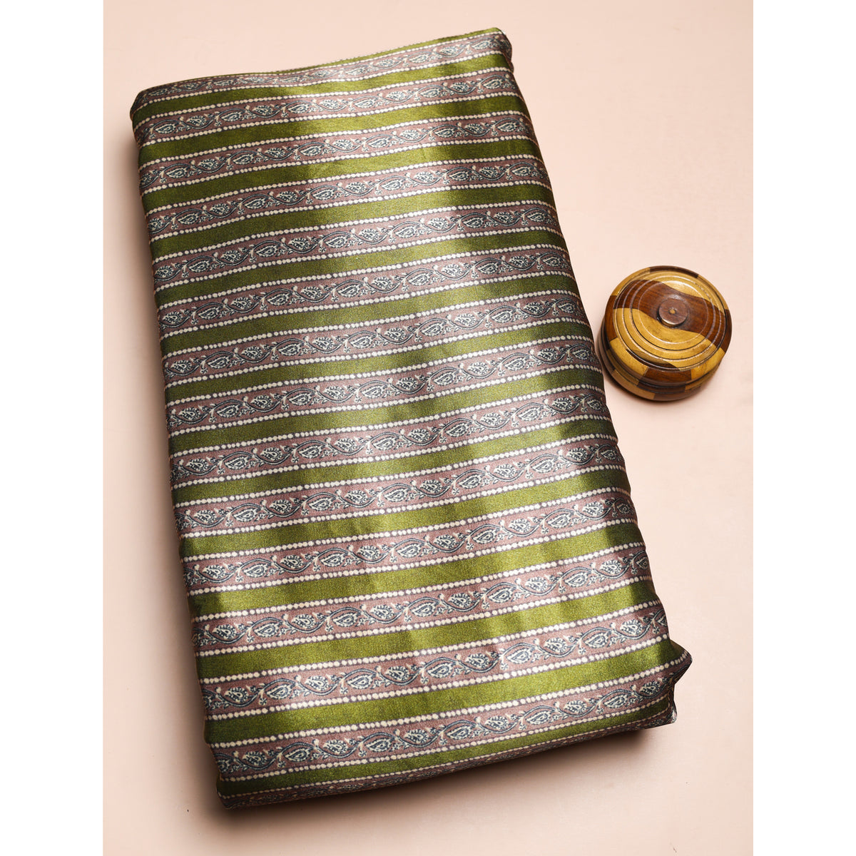PURE MASHRU GAJJI SILK PRINTED FABRIC