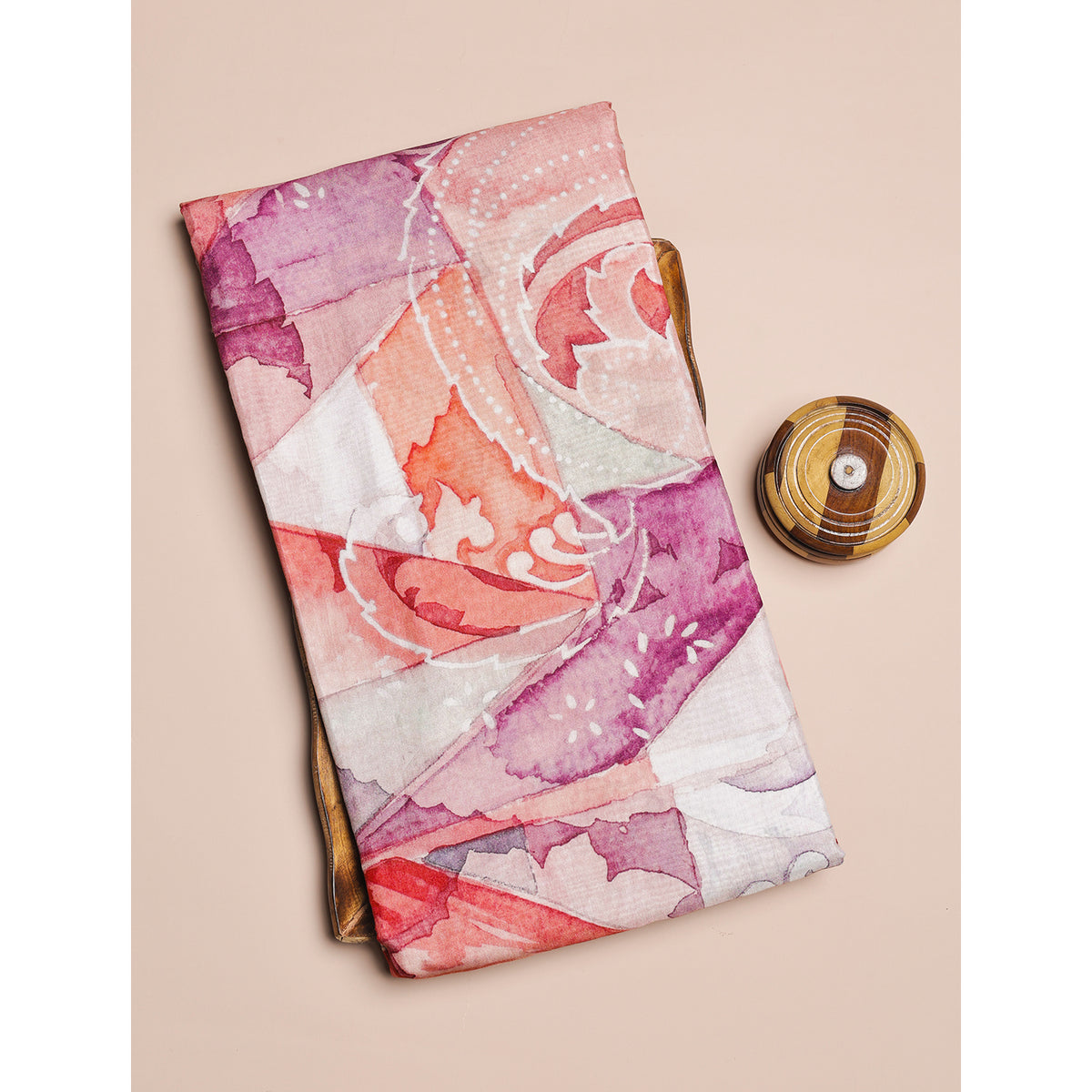 PURE COTTON SILK PRINTED FABRIC
