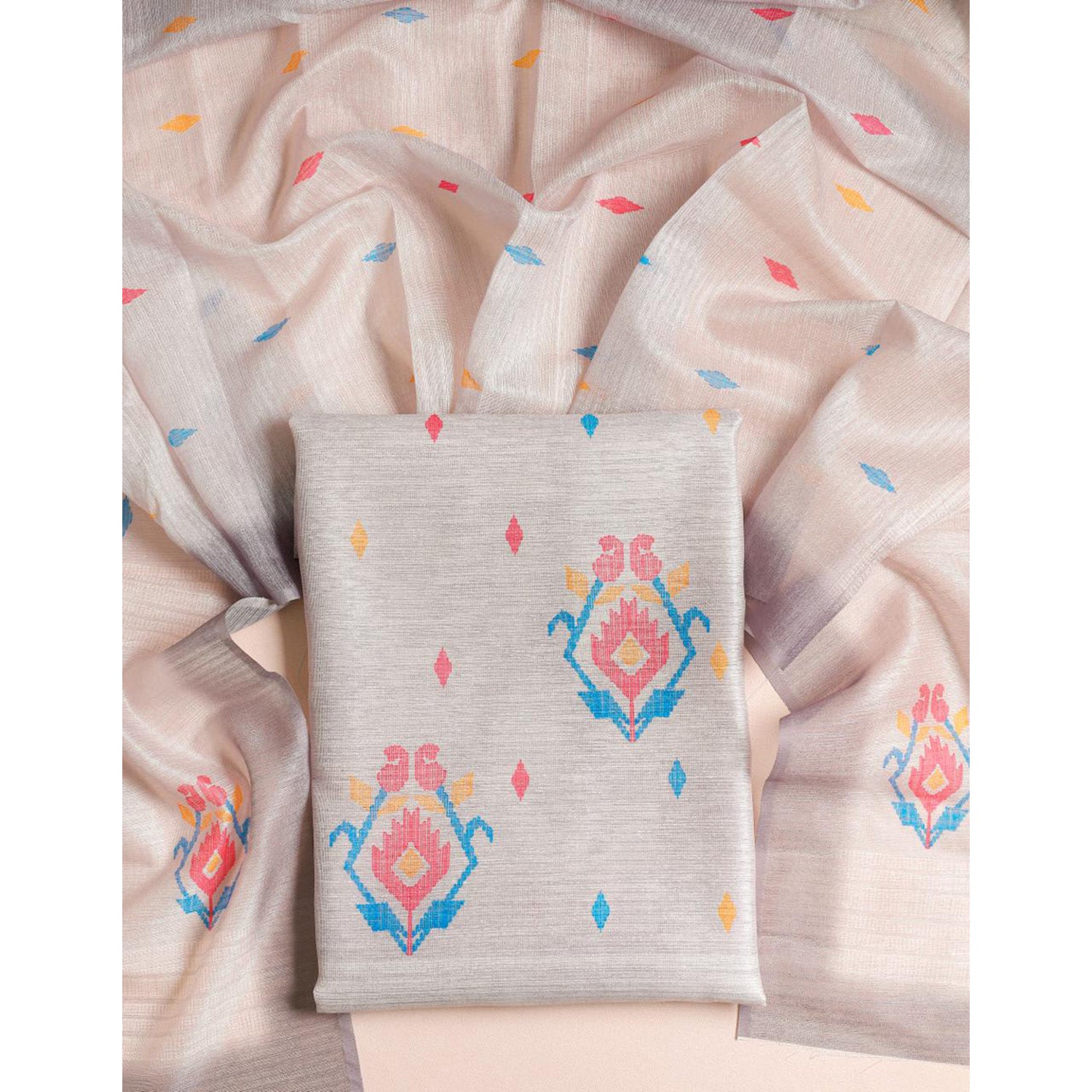 CHANDERI 2 PIECE SET