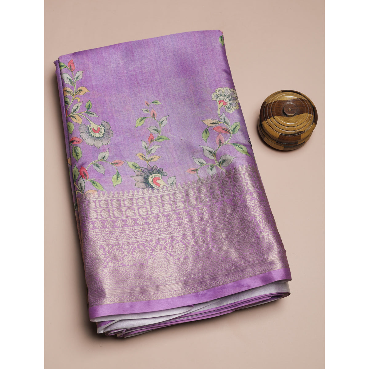 SEMI SILK PRINTED FABRIC