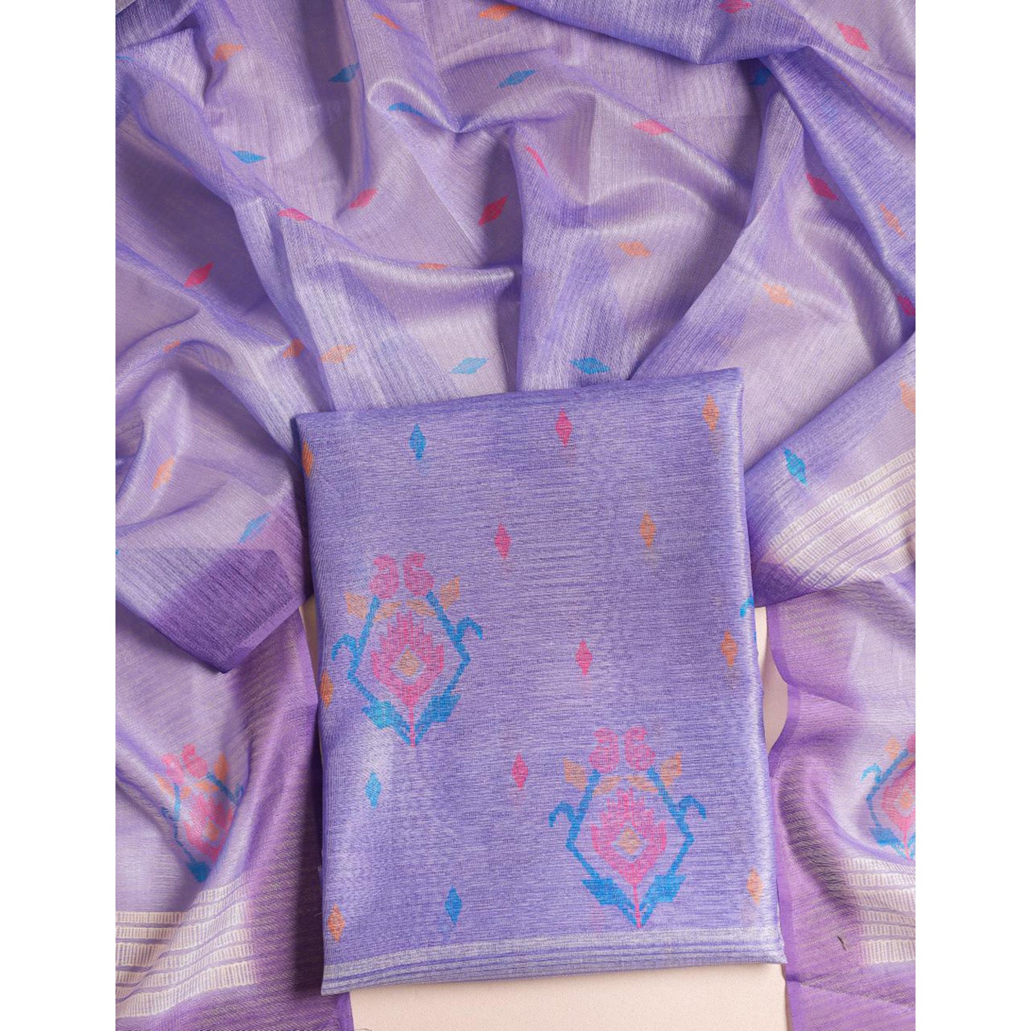 CHANDERI 2 PIECE SET