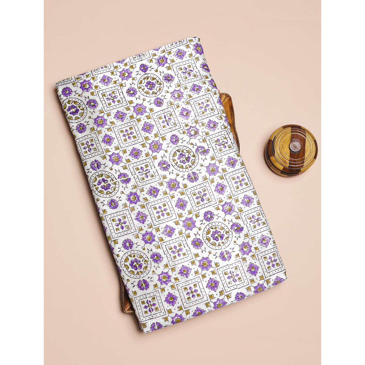PURE MASHRU GAJJI SILK PRINTED FABRIC
