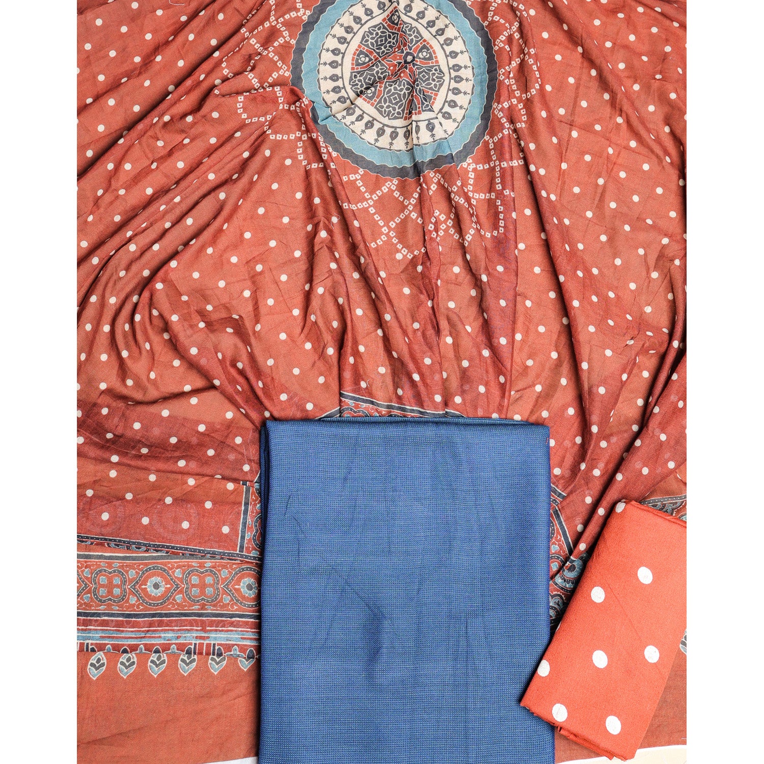 PURE COTTON PRINTED SUIT SET