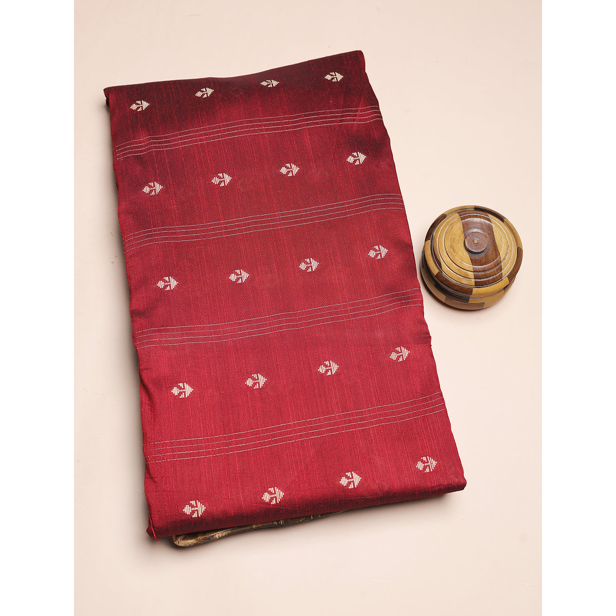 SEMI TUSSAR BUTTA FABRIC