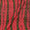 Chinon Sugar Coral Colour Tie and Dye with Gold Tikki Embroidered Butta 40 Inches Width Fabric