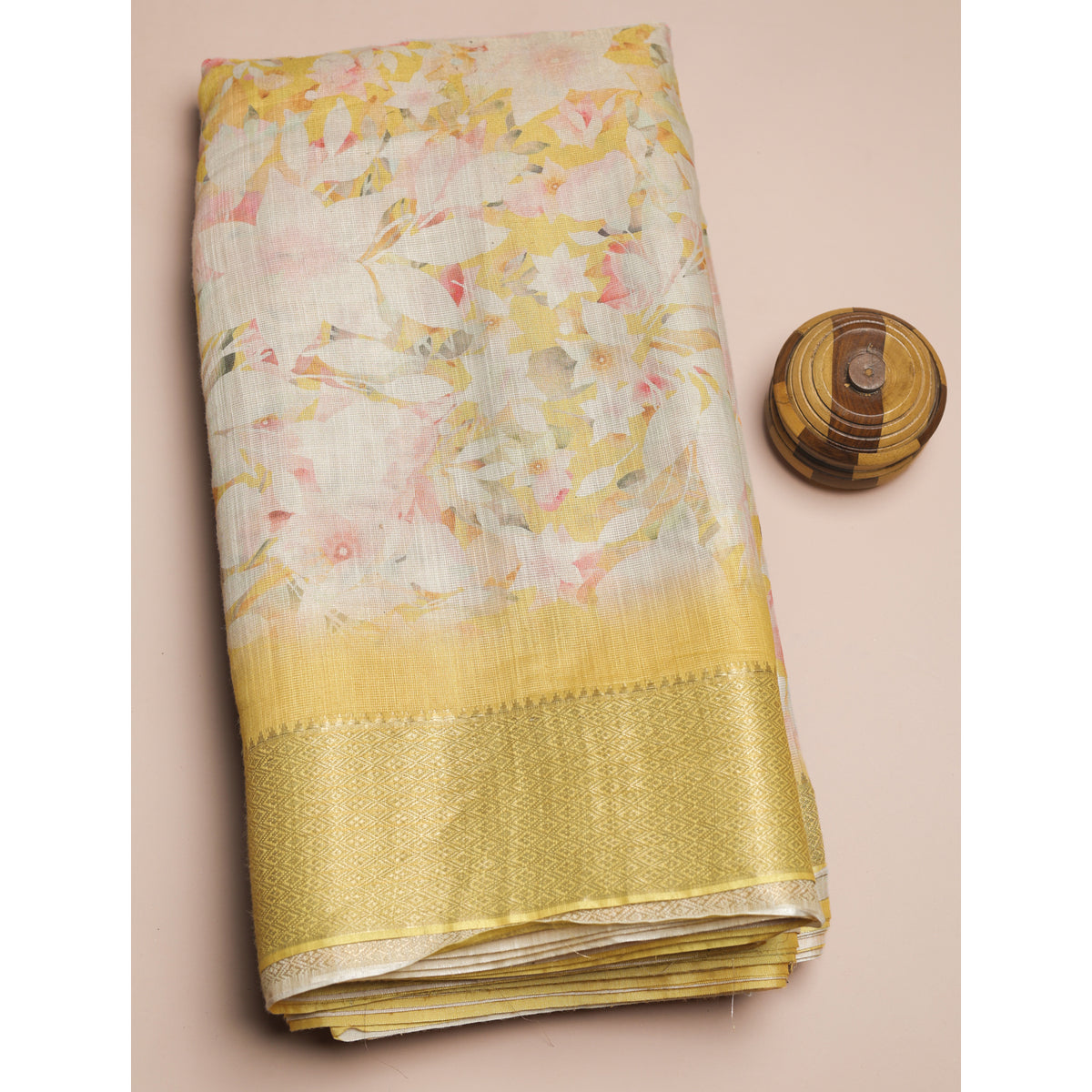 SEMI SILK PRINTED FABRIC